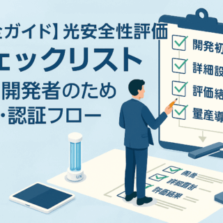 【完全ガイド】光安全性評価チェックリスト｜製品開発者のための設計・認証フロー