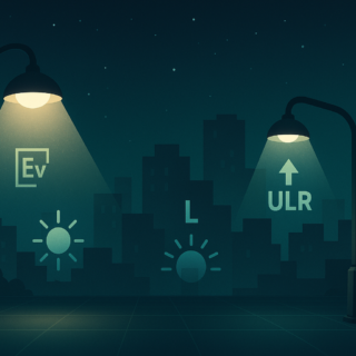 光公害の実測と評価：必要な指標（Ev・I・輝度・ULR）と計測機器ガイド【CIE 150:2017／環境省ガイドライン対応】